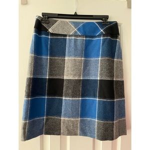 Talbots plaid skirt